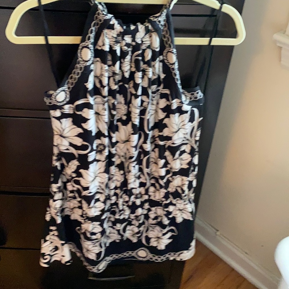 White House black market halter top